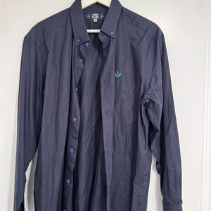 Navy Blue Men's Shirt